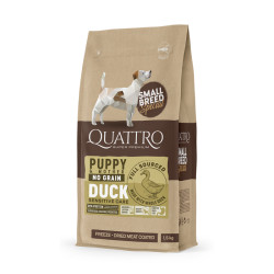 Quattro Grain Free sausas pašaras su antiena šuniukams ir maitinančioms kalėms