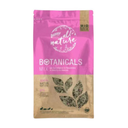 Bunny Botanicals Mid Mix su gysločiu ir rožių žiedais pašaro papildas graužikams - Zoobaze.lt