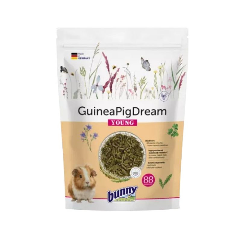 Bunny Guinea Pig Dream Young pašaras jaunoms jūrų kiaulytėms - Zoobaze.lt