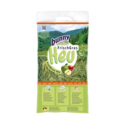 Bunny Fresh Grass Hay su obuoliais šienas graužikams - Zoobaze.lt