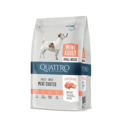 Quattro Mini Salmon sausas pašaras su lašiša mažų veislių šunims