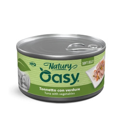 Oasy Natury Soft Jelly konservai su tunu ir daržovėmis šunims