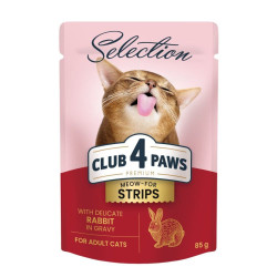 Club 4 Paws Premium Selection konservai su triušiena katėms