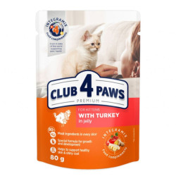 Club 4 Paws Premium konservai su kalakutiena kačiukams
