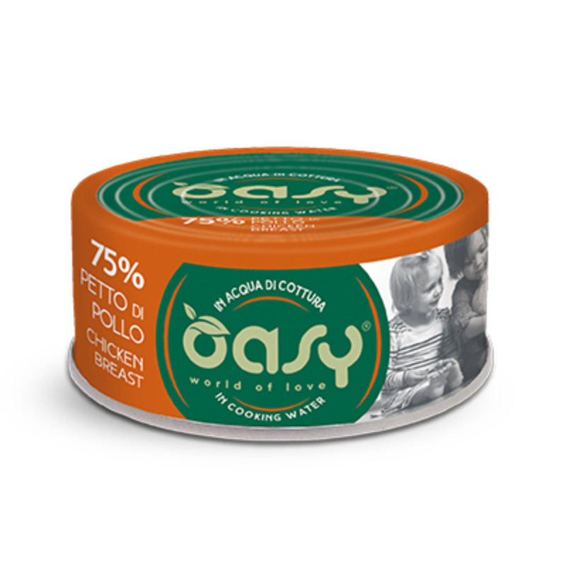 Oasy More Love konservai su vištienos krūtinėle katėms