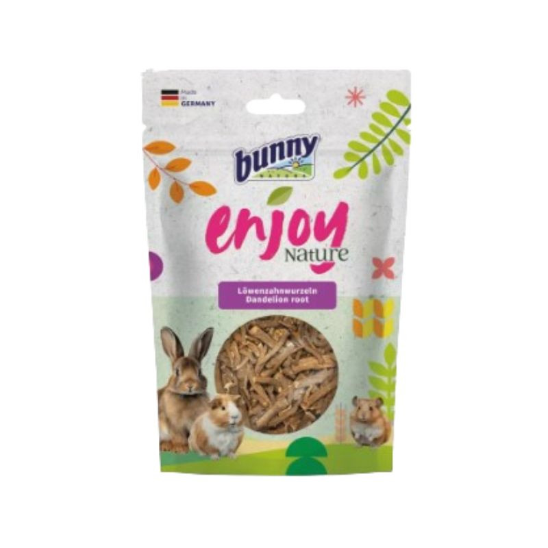Bunny Enjoy Nature kiaulpienių šaknys skanėstas graužikams - Zoobaze.lt