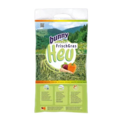 Bunny Fresh Grass Hay su daržovėmis šienas graužikams - Zoobaze.lt