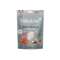 Marly & Dan Hair Ball skanėstai su lašiša katėms - Zoobaze.lt