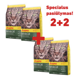 Josera NatureCat begrūdis sausas maistas katėms - Zoobaze.lt