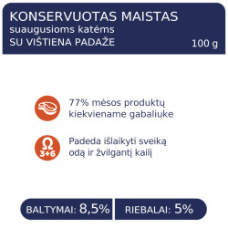 Club 4 Paws Premium konservai su vištiena katėms