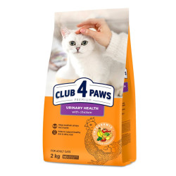 Club 4 Paws Premium Urinary Health sausas pašaras su vištiena katėms