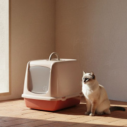 Savic Oscar uždara kraiko dėžė su keičiamu filtru - Zoobaze.lt