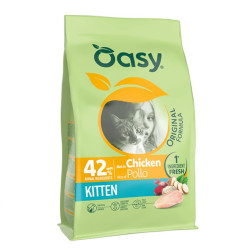 Oasy Original Kitten sausas pašaras su vištiena kačiukams