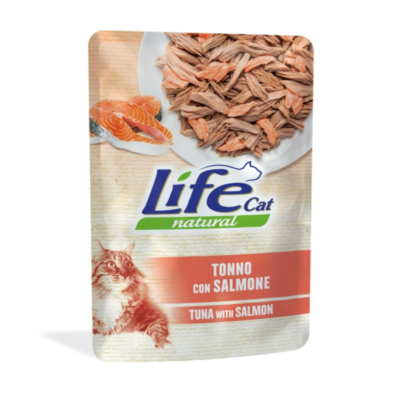 Life Cat guliašas su tunu ir lašiša katėms