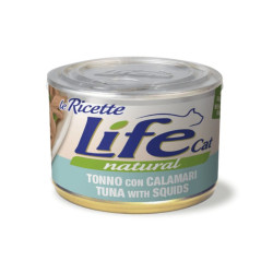 Life Cat konservai su tunu, kalmarais ir šparaginėm pupelėm katėms
