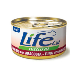 Life Cat konservai su tunu ir omarais katėms