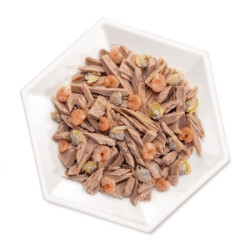 Life Cat LeRicette konservai su tunu, moliuskais ir krevetėmis katėms - Zoobazė.lt