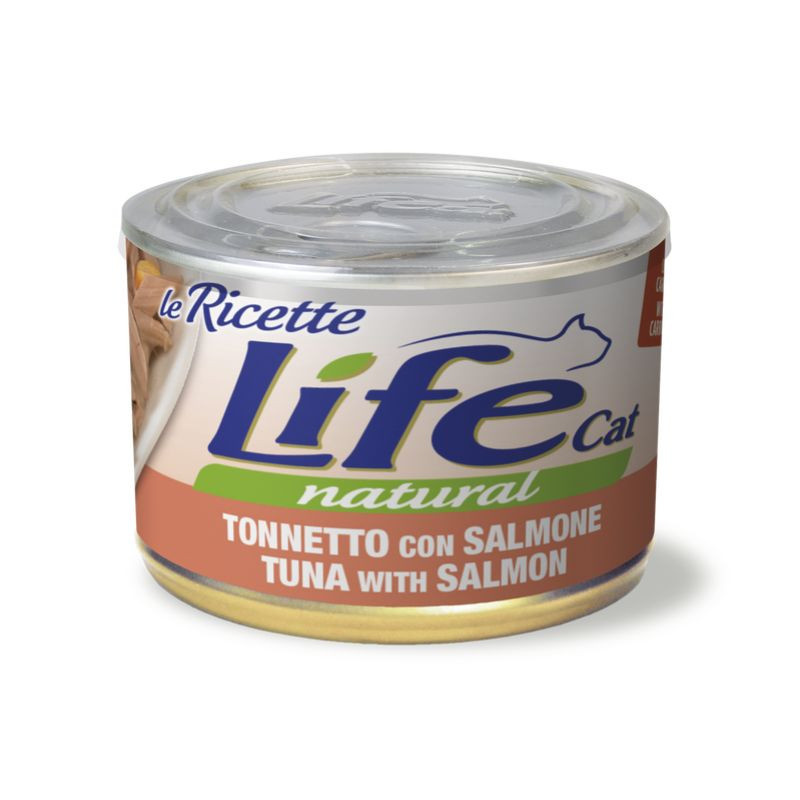 Life Cat konservai su tunu, lašiša ir morkomis katėms
