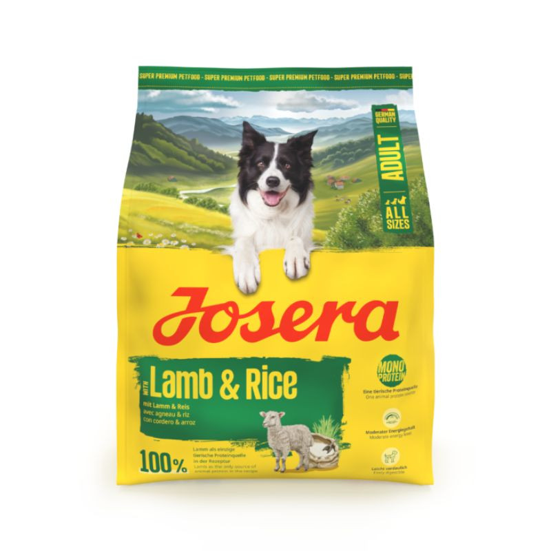 Josera Lamb & Rice sausas maistas šunims