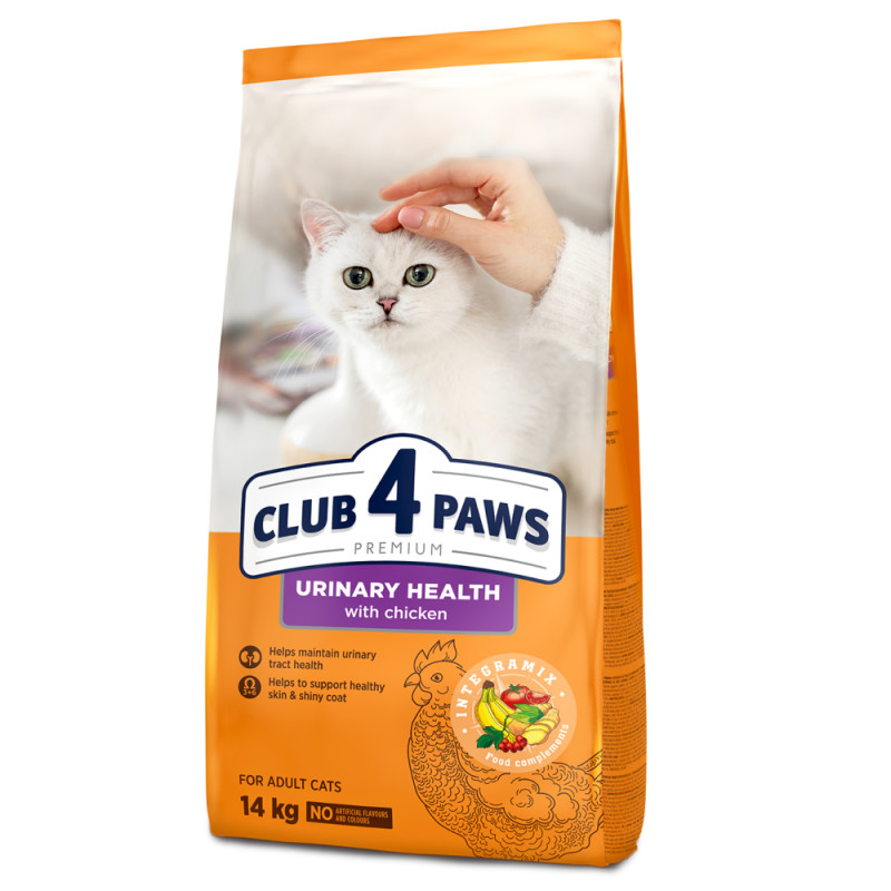 Club 4 Paws Urinary Health sausas pašaras katėms