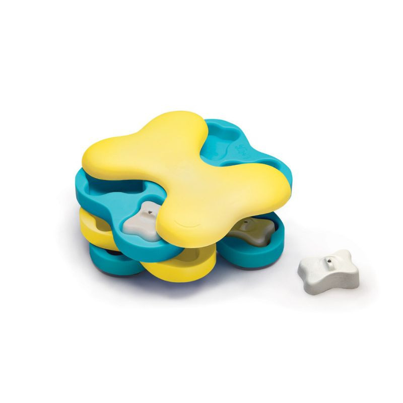 Nina Ottosson Dog Tornado lavinantis žaislas su talpa skanėstams mėlynas - Zoobaze.lt