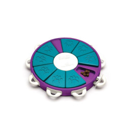 Nina Ottosson Dog Twister lavinantis žaislas su talpa skanėstams violetinis -Zoobaze.lt