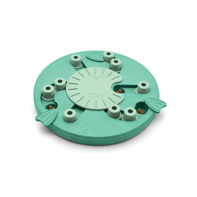 Nina Ottosson Dog Worker lavinantis žaislas su talpa skanėstams žalias - Zoobaze.lt