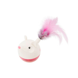 Petstages Hunt 'N Swat žaislinis kamuoliukas su plunksnomis katėms - Zoobaze.lt