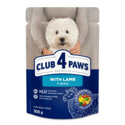 Club 4 Paws Premium konservai su ėriena padaže mažų veislių šunims