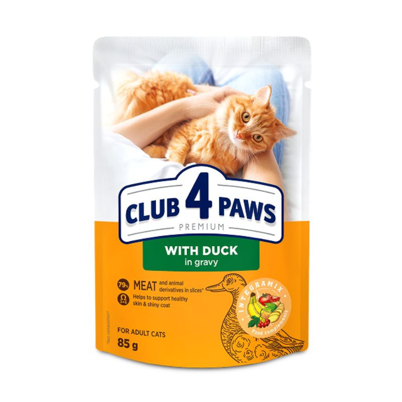 Club4Paws Premium guliašas su antiena padaže katėms - Zoobazė.lt