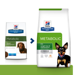 Hill's Prescription Diet Canine Metabolic Mini sausas maistas mažų veislių šunims, 1 kg  - Zoobaze.lt