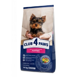 Club4Paws Premium sausas pašaras su vištiena mažų veislių šunims - Zoobazė.lt