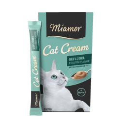 Miamor Cat Cream skanėstas su paukštiena katėms - Zoobazė.lt