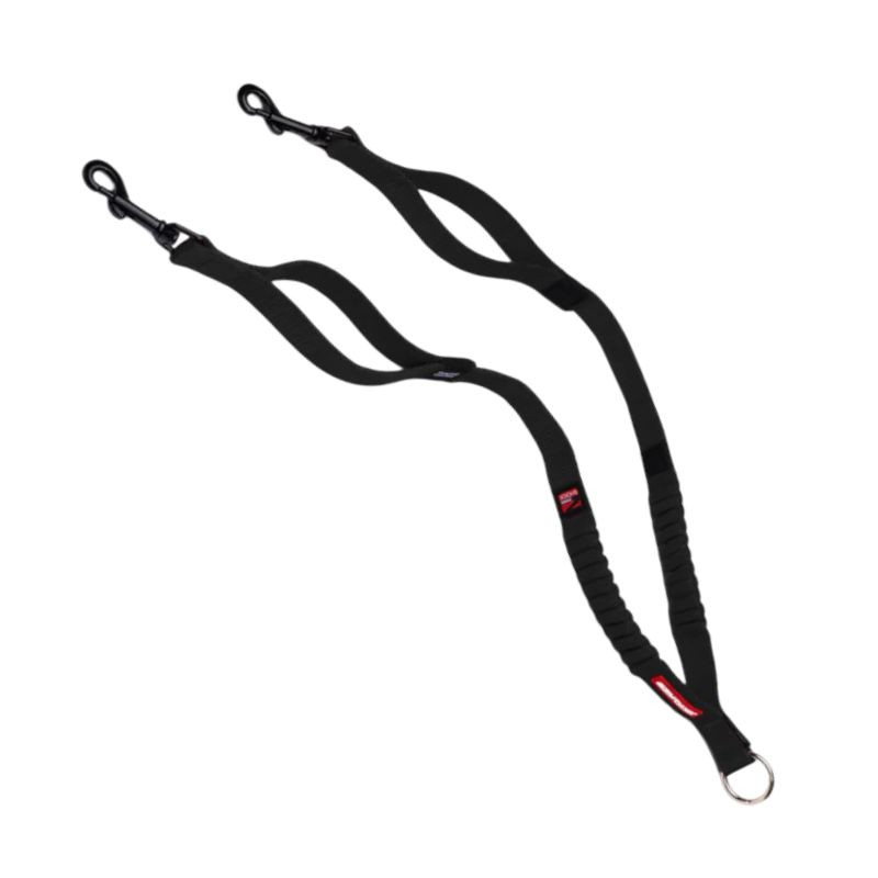 Ezydog Zero Shock pavadėlio priedas dviems šunims - Zoobazė.lt