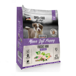 Mac's Dog Mono Soft Puppy sausas pašaras su šviežia vištiena šuniukams - Zoobazė.lt