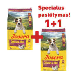 Josera Mini sausas pašaras su vištiena ir ryžiais mažų veislių šunims