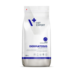 VetExpert Veterinary Diet Dermatosis sausas pašaras su lašiša ir bulvėmis šunims - Zoobaze.lt