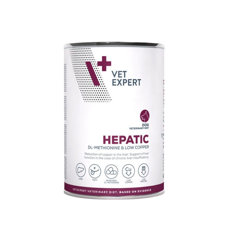 VetExpert Veterinary Diet Hepatic konservai šunims - Zoobaze.lt