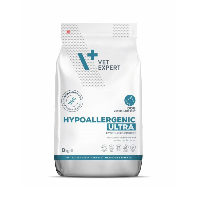 VetExpert Veterinary Diet Hypoallergenic Ultra sausas pašaras šunims - Zoobaze.lt
