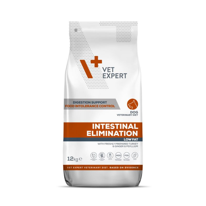 VetExpert Veterinary Diet Intestinal Elimination sausas pašaras šunims - Zoobaze.lt