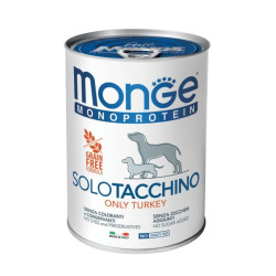 Monge Monoprotein konservai su kalakutiena šunims - Zoobazė.lt