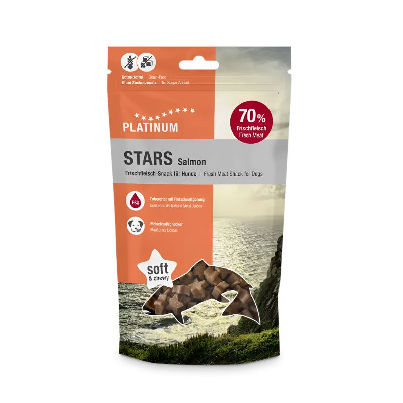 Platinum Stars skanėstai su lašiša šunims - Zoobazė.lt