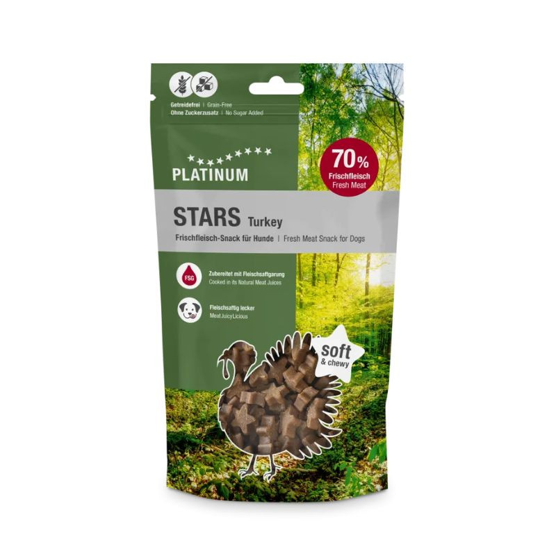 Platinum Stars skanėstai su kalakutiena šunims - Zoobazė.lt