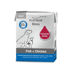 Platinum paštetas su žuvimi ir vištiena šunims - Zoobazė.lt