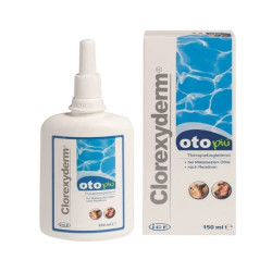 Clorexyderm OTO Piu ausų valiklis šunims ir katėms - Zoobaze.lt