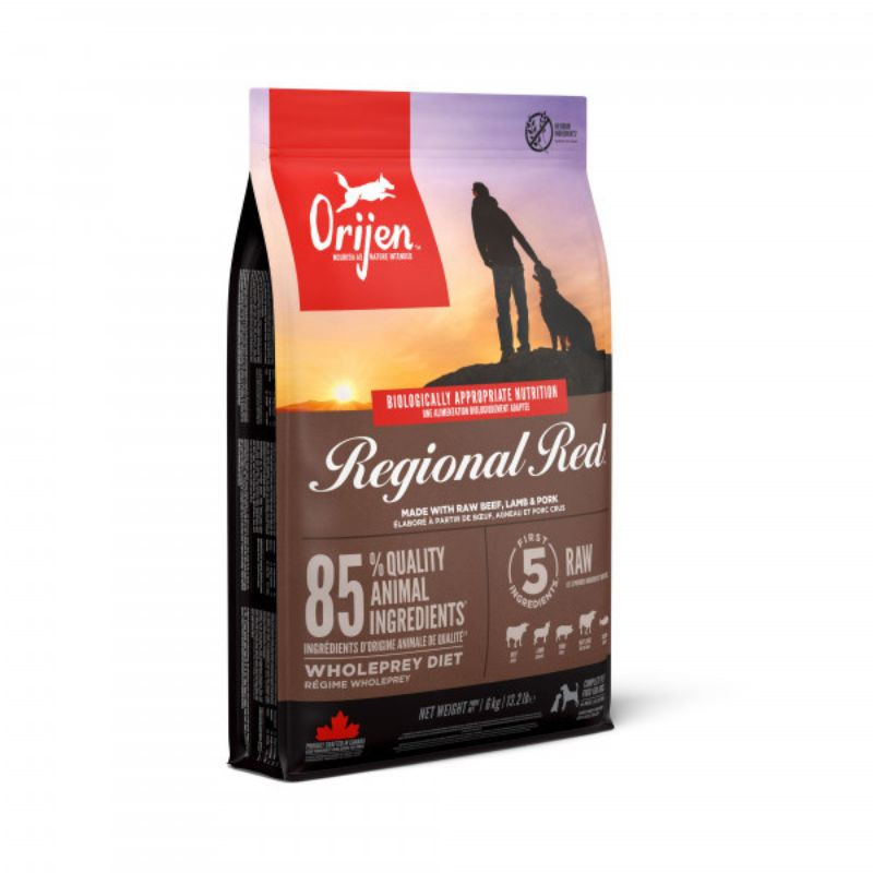 Orijen Regional Red sausas pašaras šunims - Zoobaze.lt
