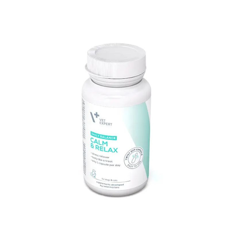 VetExpert Calm & Relax papildai nerimui šunims ir katėms - Zoobaze.lt