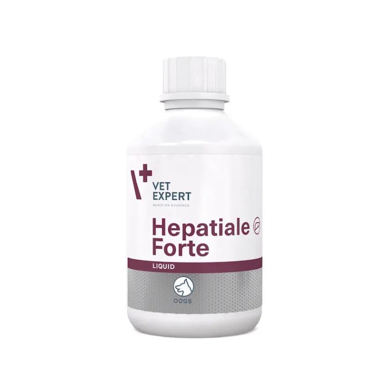 VetExpert Hepatiale Forte skystas papildas kepenims šunims - Zoobaze.lt