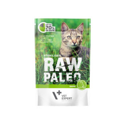 VetExpert Raw Paleo Sterilised guliašas su žvėriena katėms - Zoobaze.lt