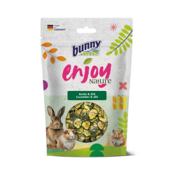 Bunny EnjoyNature skanėstai su agurkais ir krapais graužikams - Zoobazė.lt